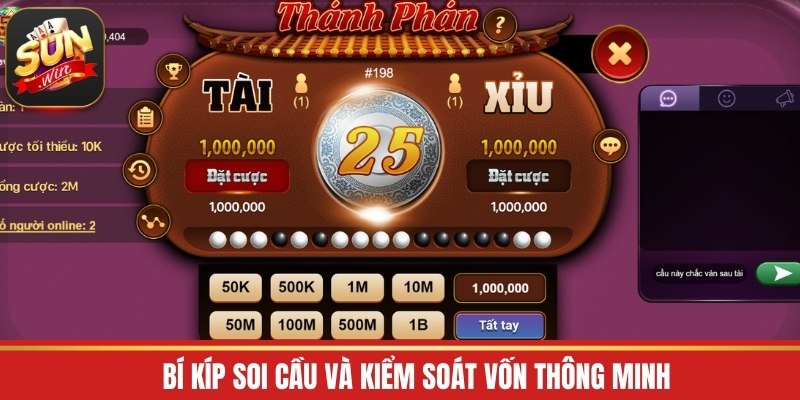 Bí kíp soi cầu và kiểm soát vốn thông minh